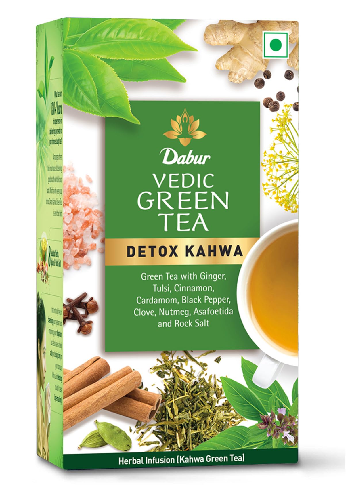 DABUR Vedic Detox Kahwa Green Tea - 25 Teabags